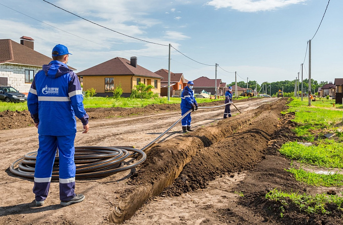 В 46 деревнях Кирова проложили газовые сети