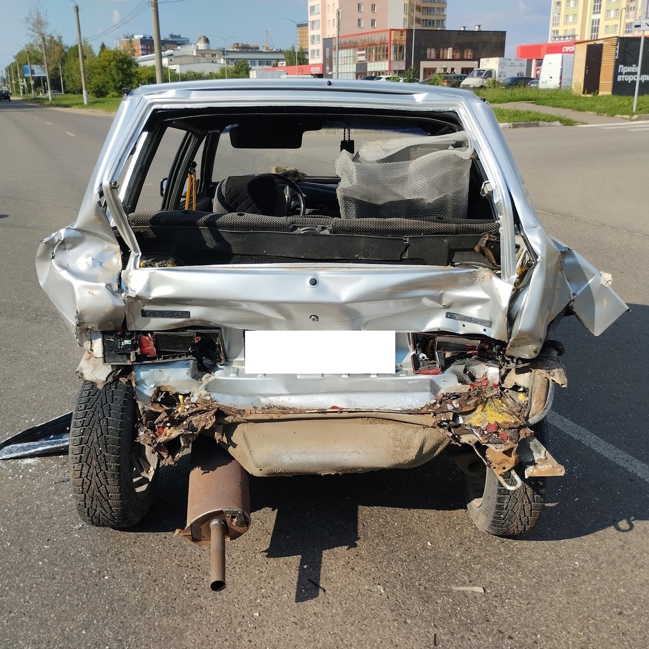  Из "девятки" в MINI Cooper: в ДТП с автобусом на Ленина пострадал водитель ВАЗа