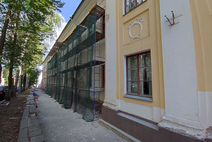 В Кирове ведется реставрация библиотеки имени Герцена