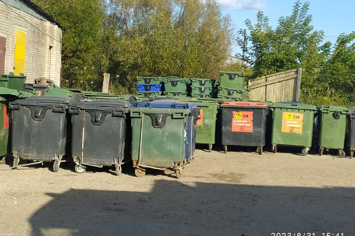 Реформа чистоты: в Кирове установили десять тысяч мусорных контейнеров