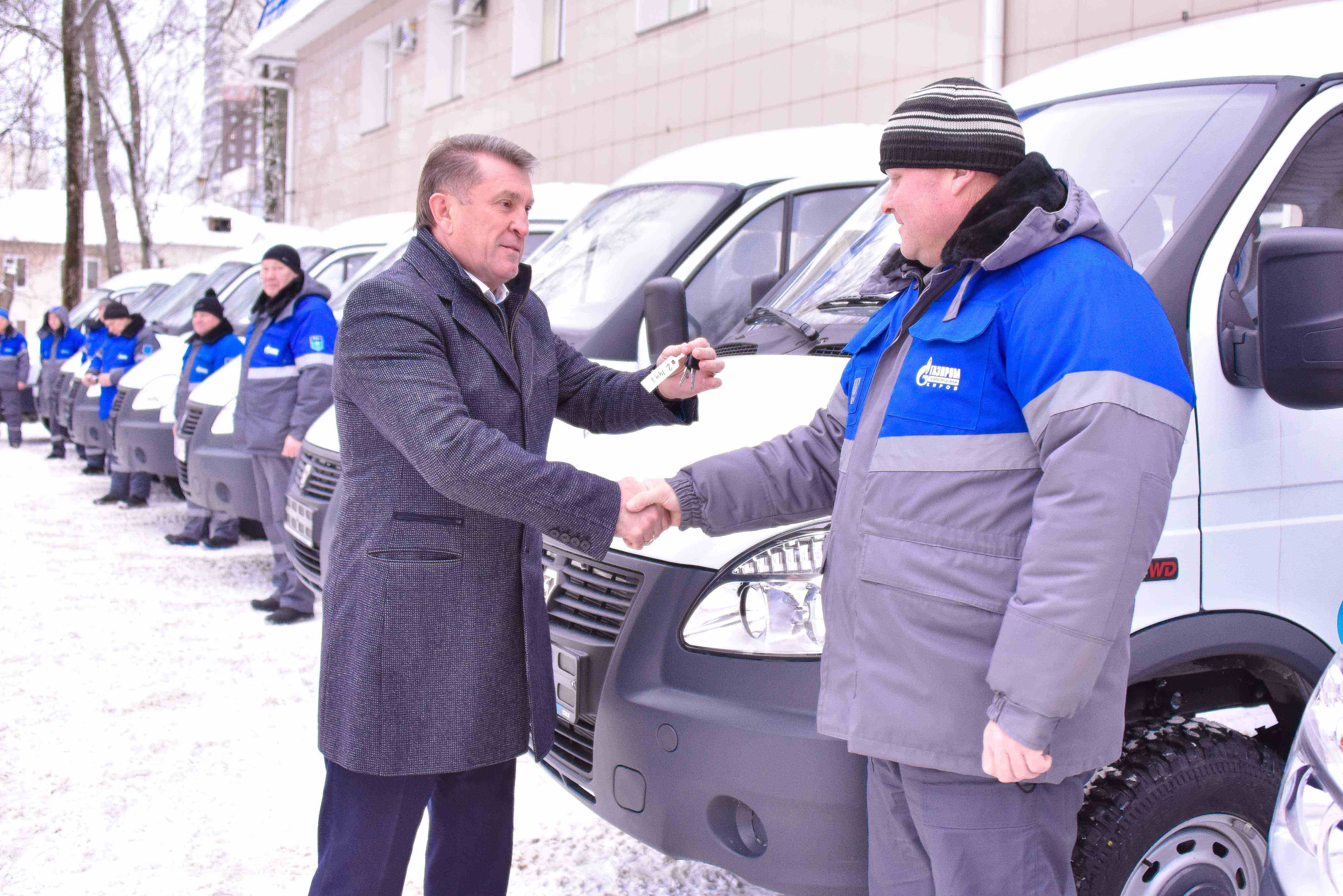 В "Газпром газораспределение Киров" поступила новая автотехника для работ по газификации