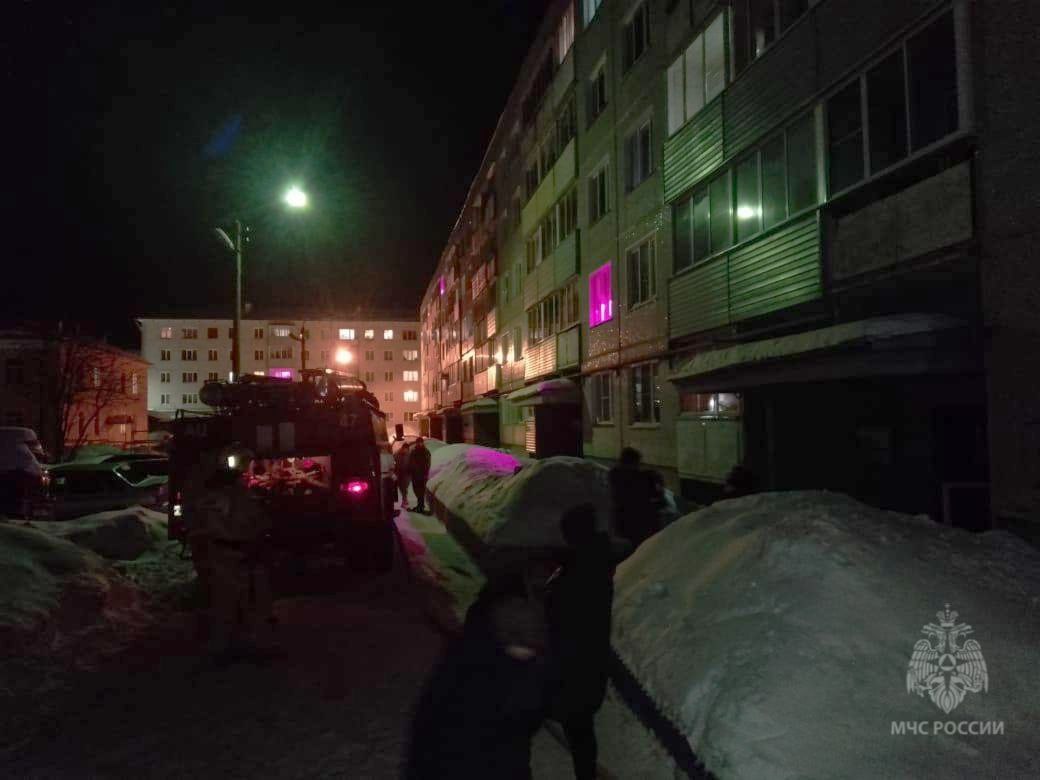 В Слободском тушили пожар в жилом доме: есть пострадавшие