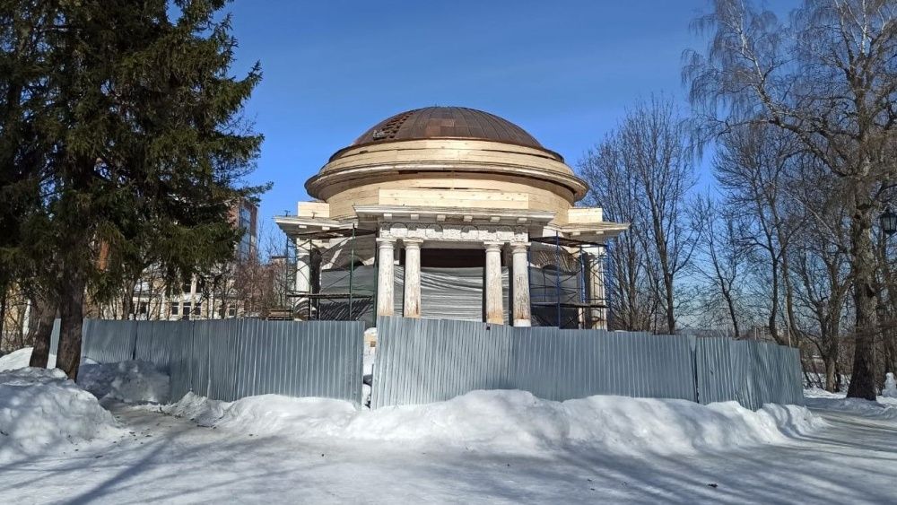 Ротонды в Александровском саду Кирова могут открыть для посещения уже весной