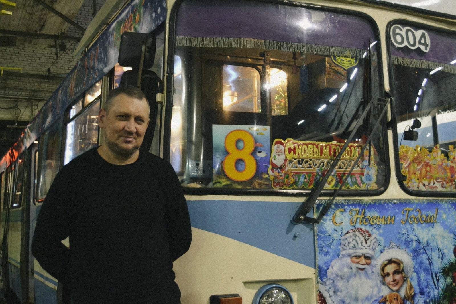 Водитель кировского "новогоднего" троллейбуса отправился в зону СВО