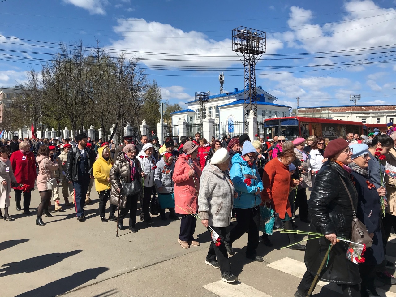 Власти Кирова объявили о начале приема заявок на участие в шествии 9 Мая