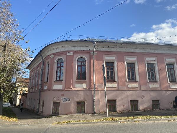 В Кирове восстановят разрушающийся дом Окулова, построенный в 1795 году