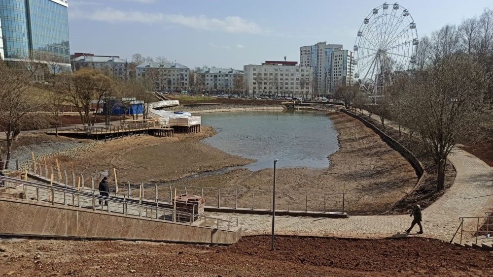 Власти города бросят дополнительные силы на благоустройство парка имени Кирова