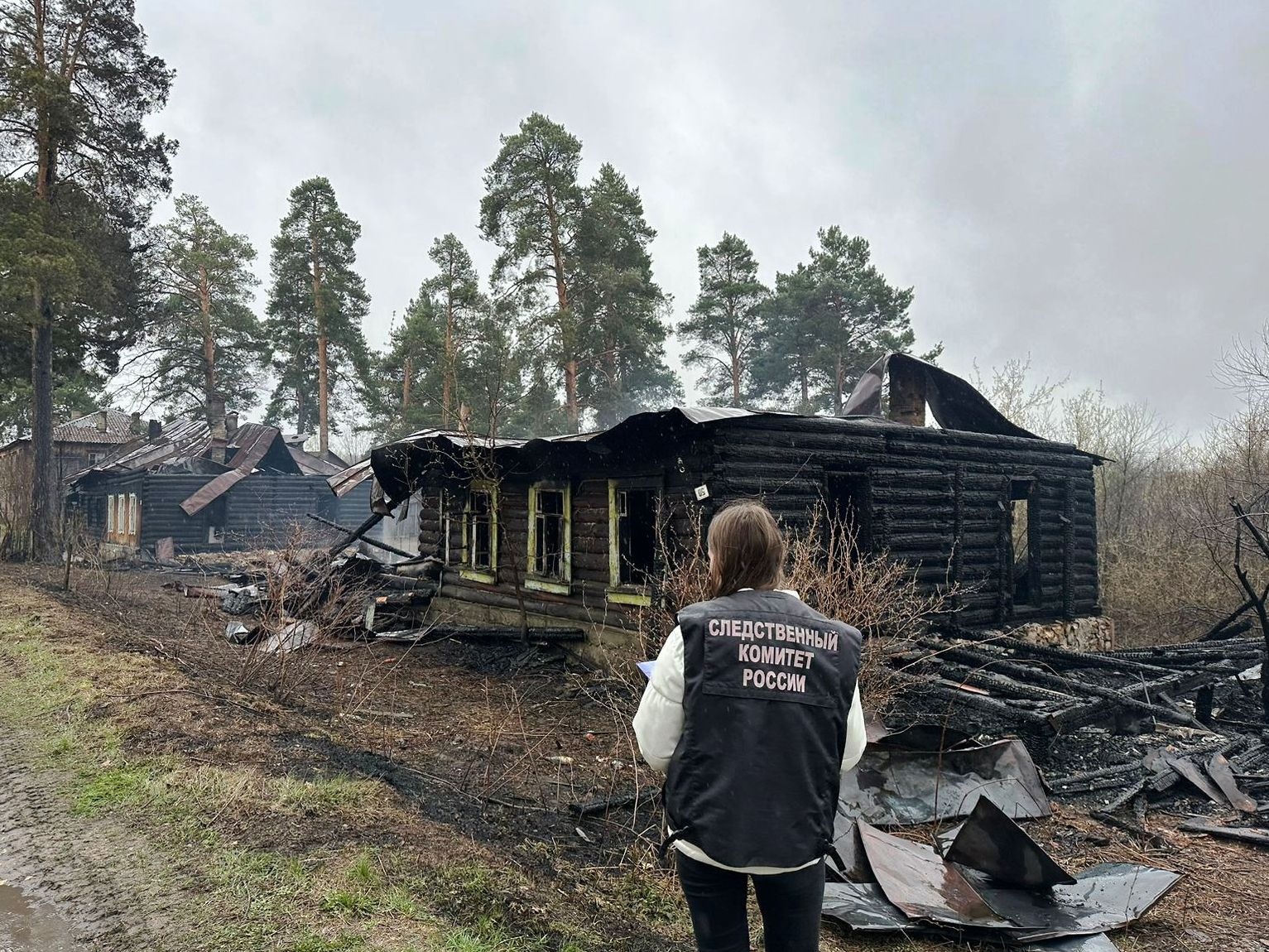 На месте смертельного пожара в Кировской области обнаружено второе тело