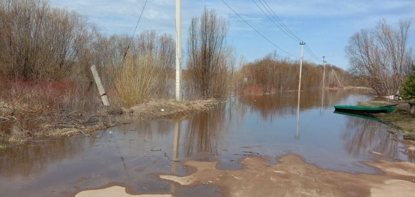 В Кирове запретили проезд по нескольким улицам из-за подъема воды