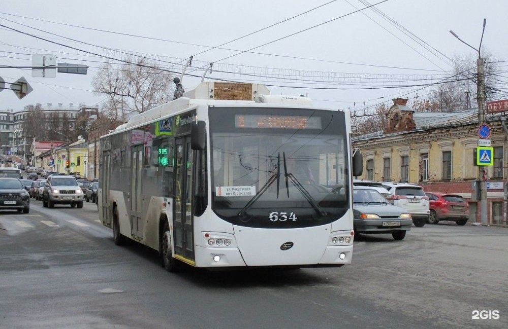 В Кирове временно изменен маршрут троллейбуса №8
