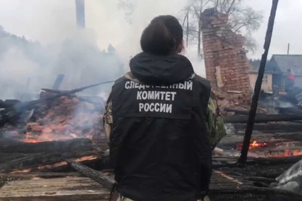 В Омутнинском районе на месте пожара обнаружили тела двух мужчин