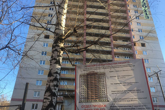 В Кирове главу обанкротившейся строительной компании принудили возместить убытки на 34 млн рублей