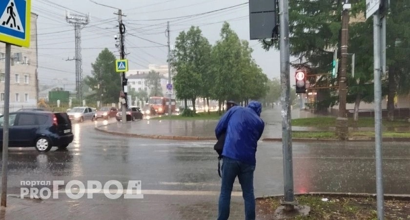 В Кировской области объявлено метеопредупреждение в связи с грозами и ветром