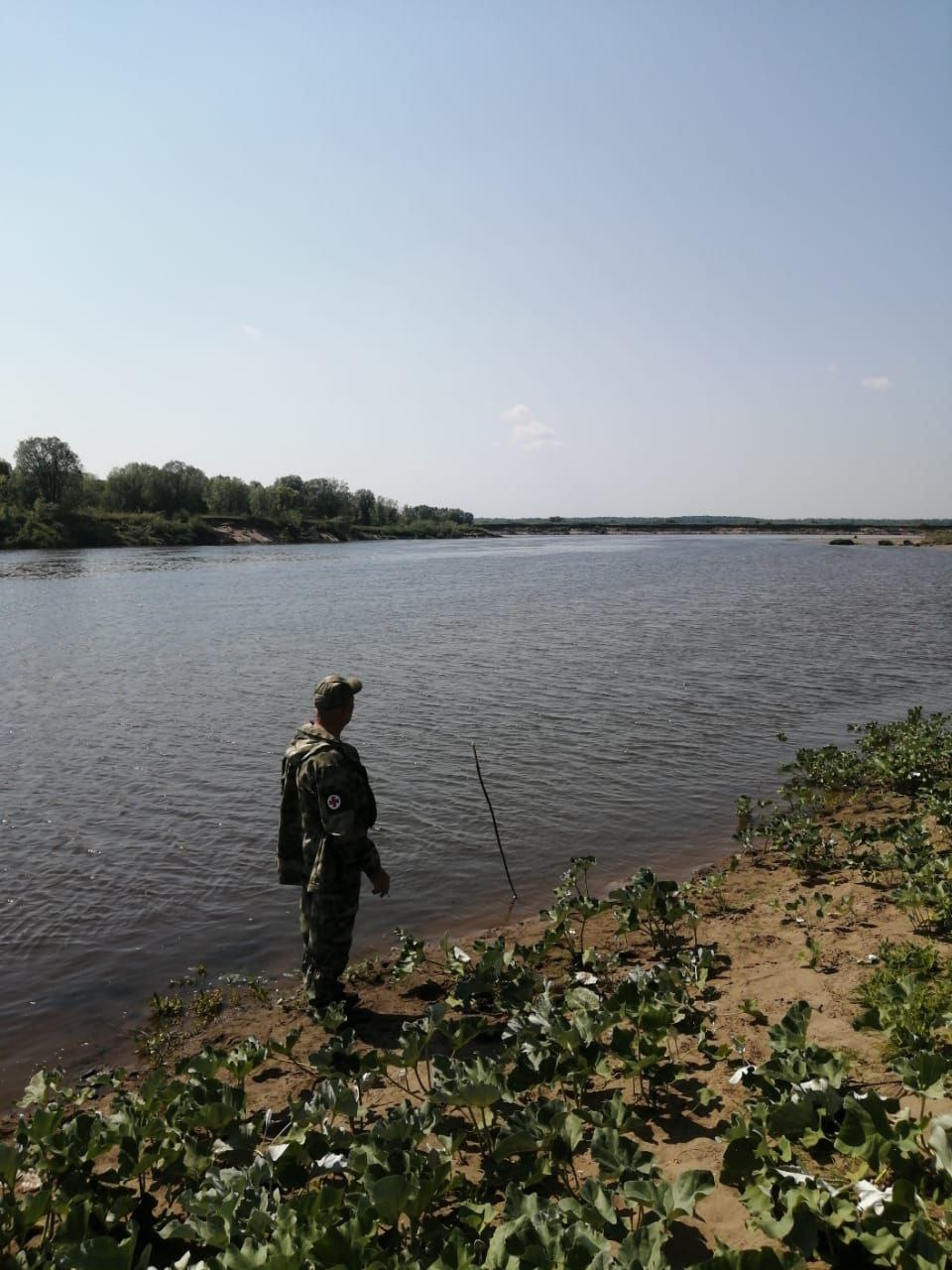 В Орловском районе в реке утонул молодой мужчина, не умевший плавать
