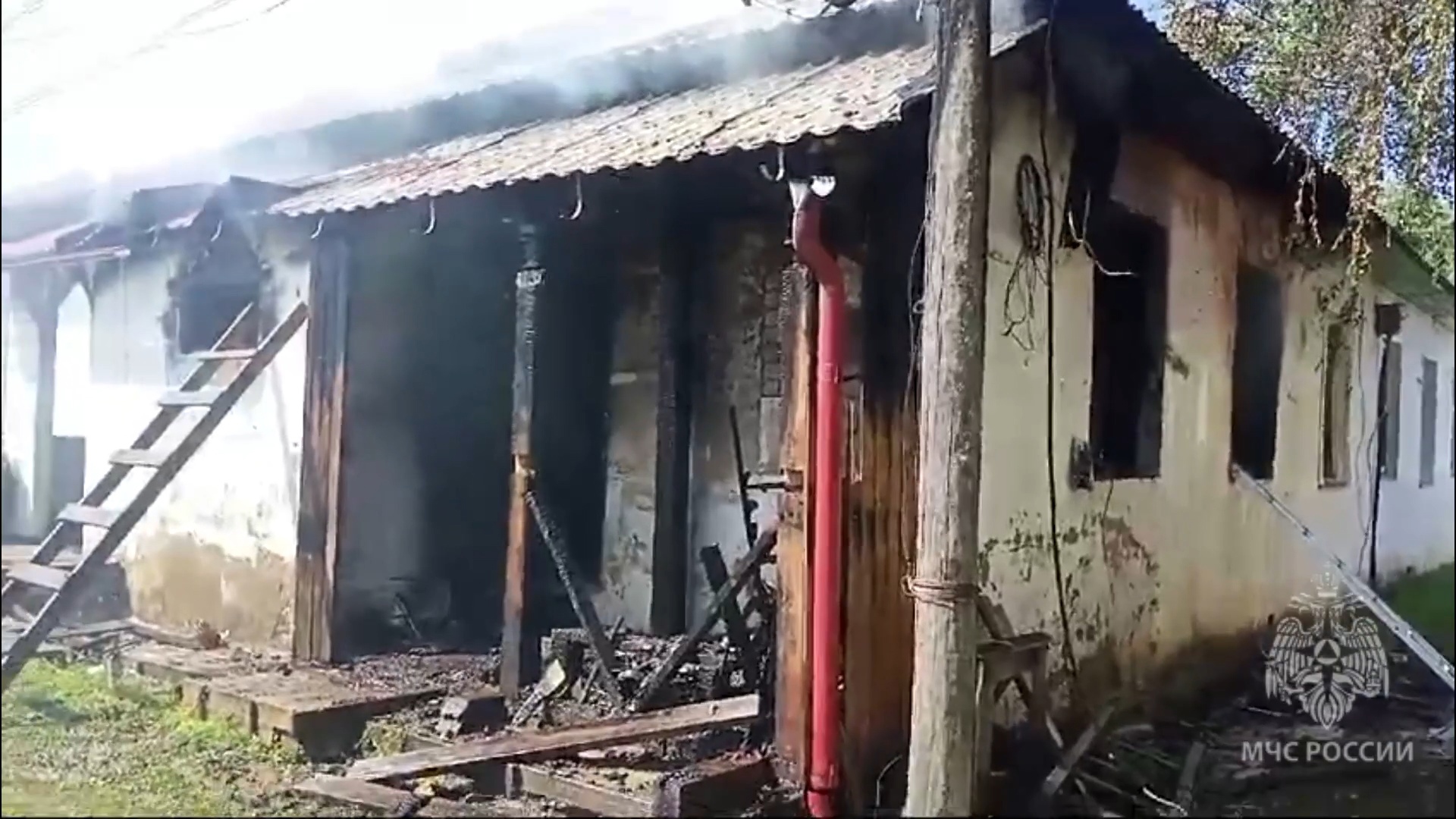 В Подосиновском районе мужчина заживо сгорел в здании сельхозкооператива