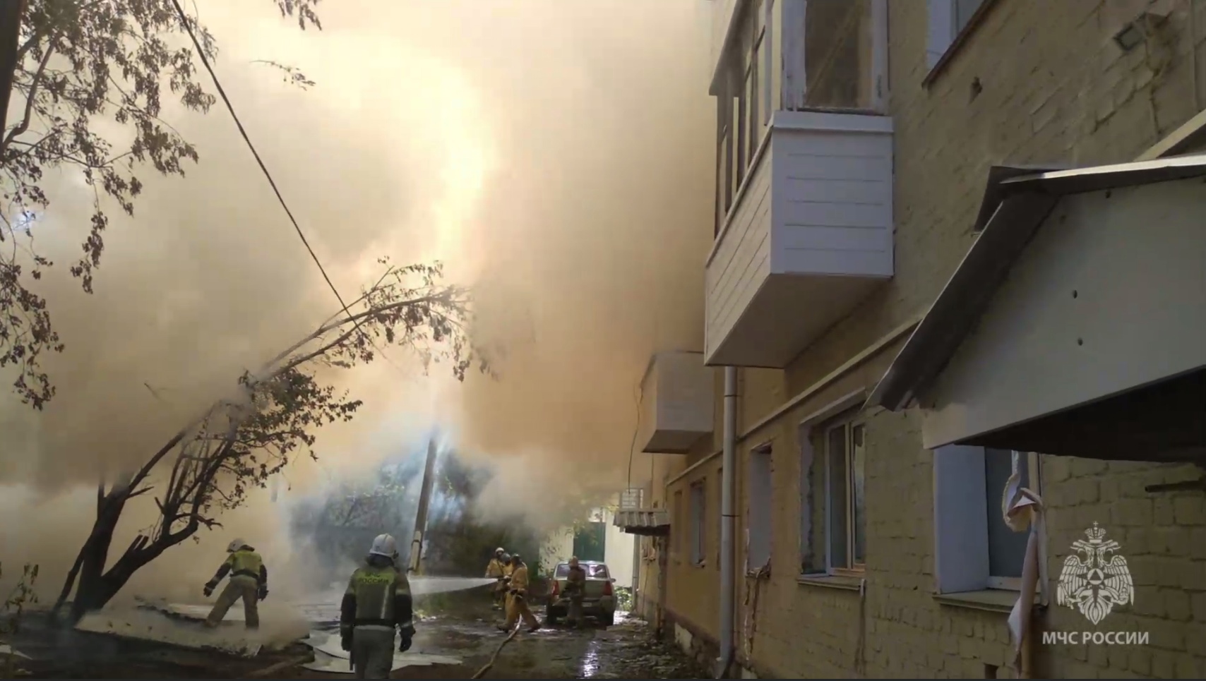 В Кирове за один день произошло два пожара, в районах области – еще семь