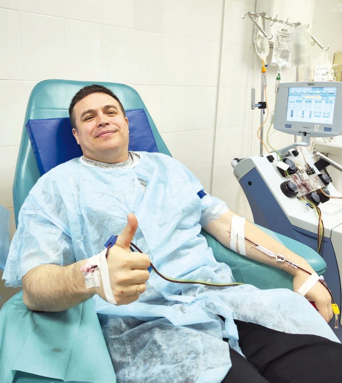 Житель Саранска пожертвовал костный мозг для девочки из Кирова