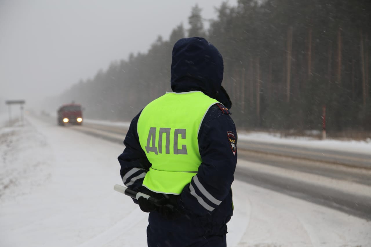 В Малмыжском районе из-за непогоды ограничили движение по трассе Казань – Пермь