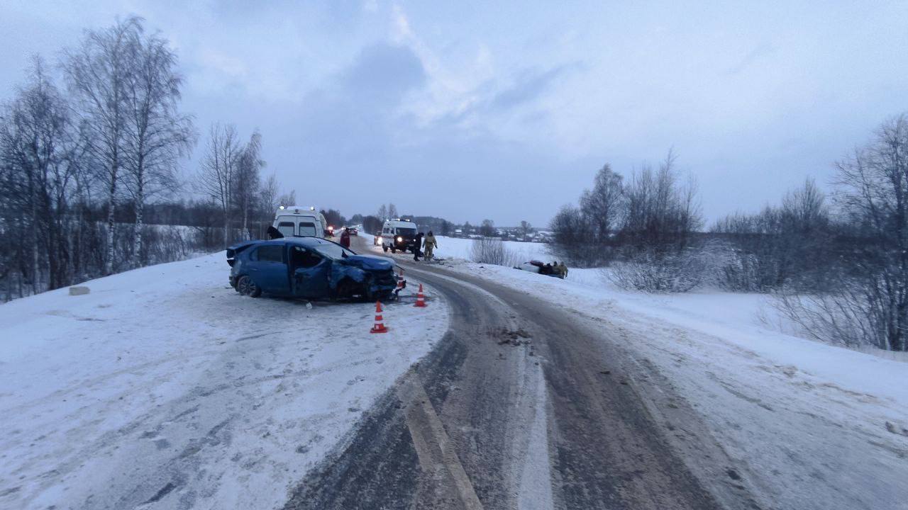 Пять человек пострадали в ДТП на трассе в Оричевском районе