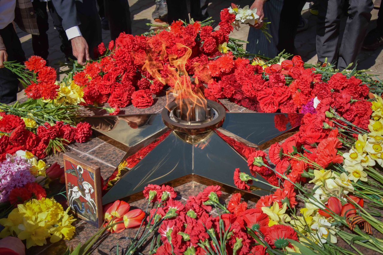 В городе Котельнич Кировской области зажжен новый Вечный огонь