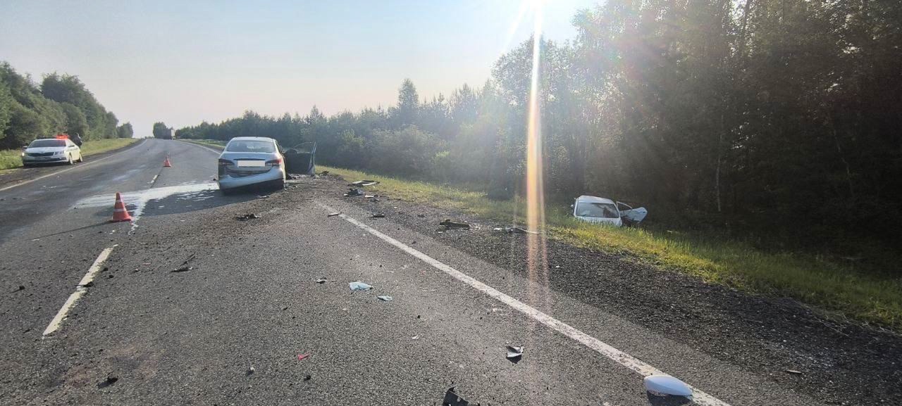 Два человека погибли в страшном массовом ДТП с грузовиком на трассе под Яранском