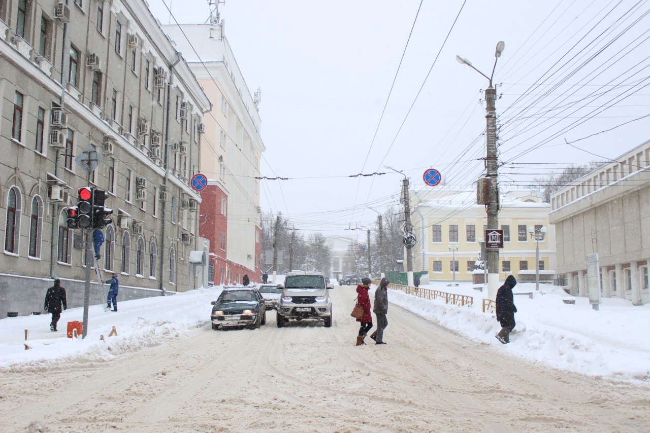 Киров зимой фото